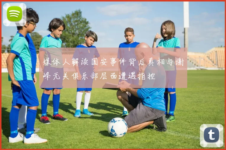 媒体人解读国安事件背后真相与谢峰无关俱乐部层面遭遇指控
