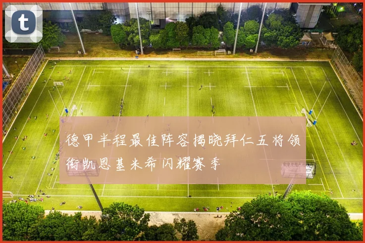 德甲半程最佳阵容揭晓拜仁五将领衔凯恩基米希闪耀赛季